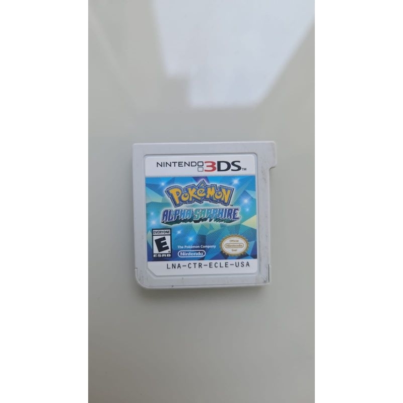Leia o anúncio por gentileza Jogo Usado para Nintendo 3ds USA mídia física Pokemon Alpha Sapphire Sem Capa