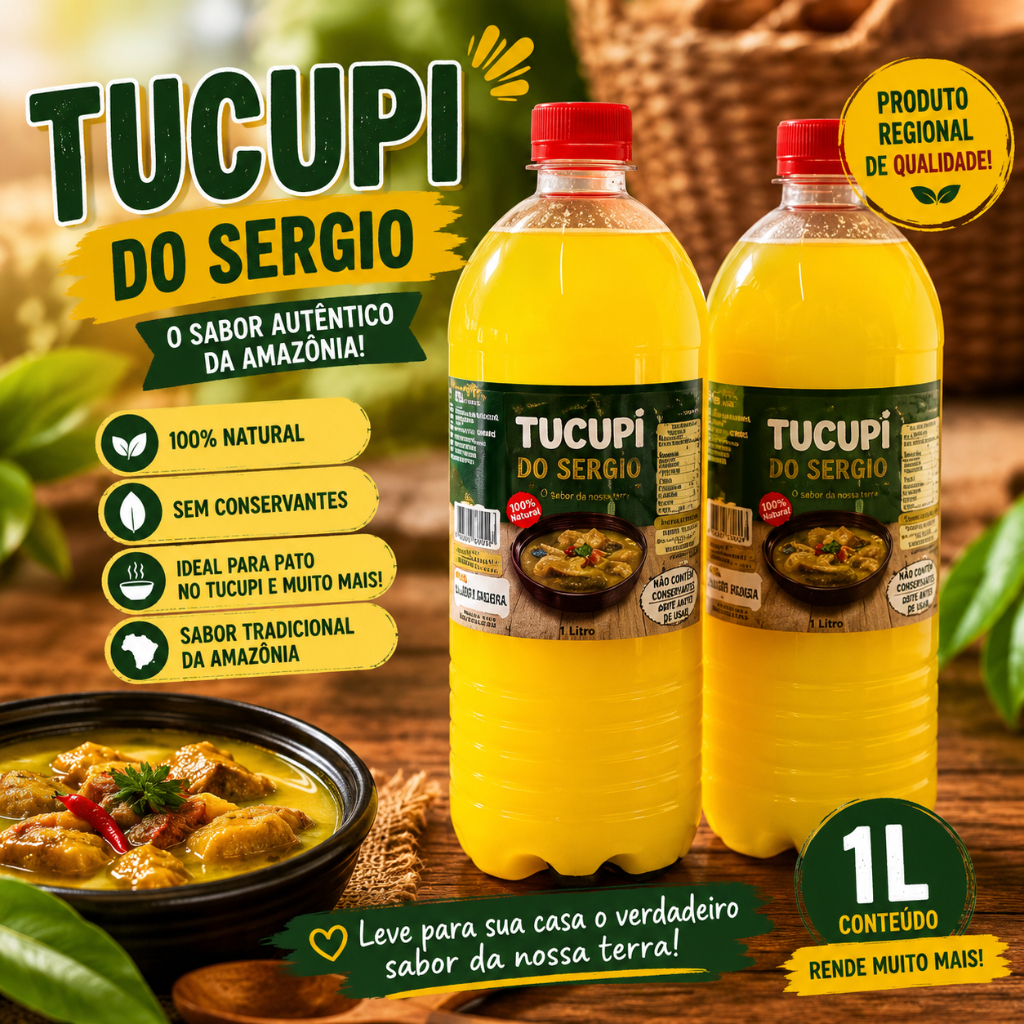 TUCUPI DO SÉRGIO 1L | Tempero Amazônico
