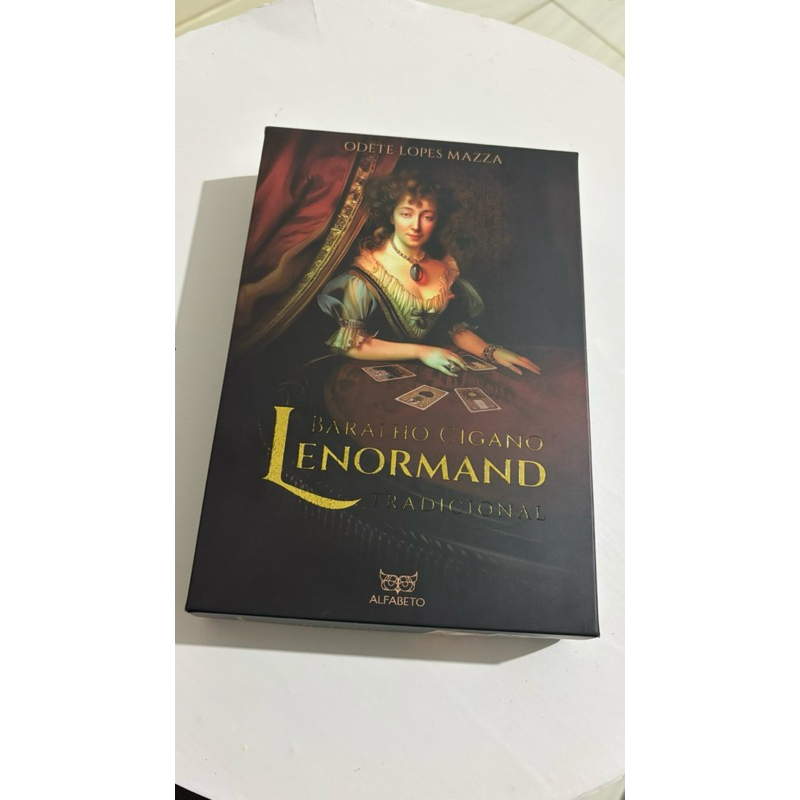 livro + baralho: baralho cigano lenormand tradicional (USADO)