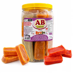 Pote AB Doce Misto de Abóbora e Batata Doce C/20 Unidades 1,1kg Bruju Festa Junina Doces Típicos