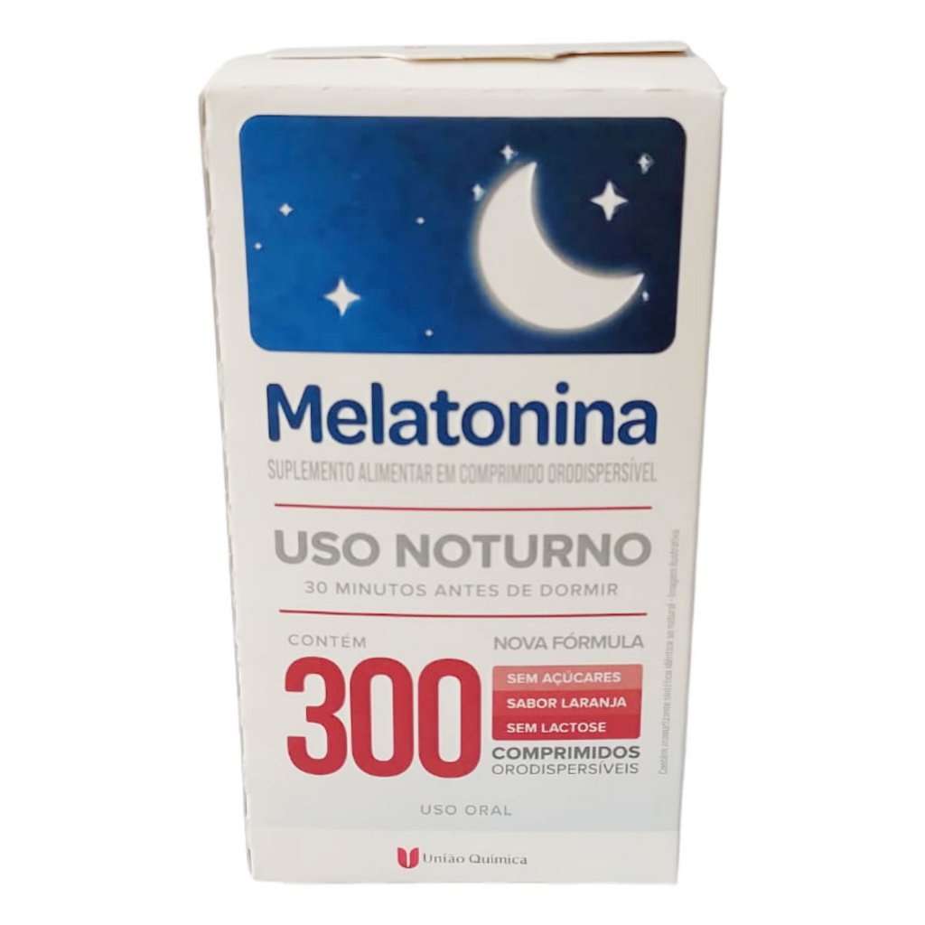 Melatonina União Química Frasco 300 comprimidos · foto 2