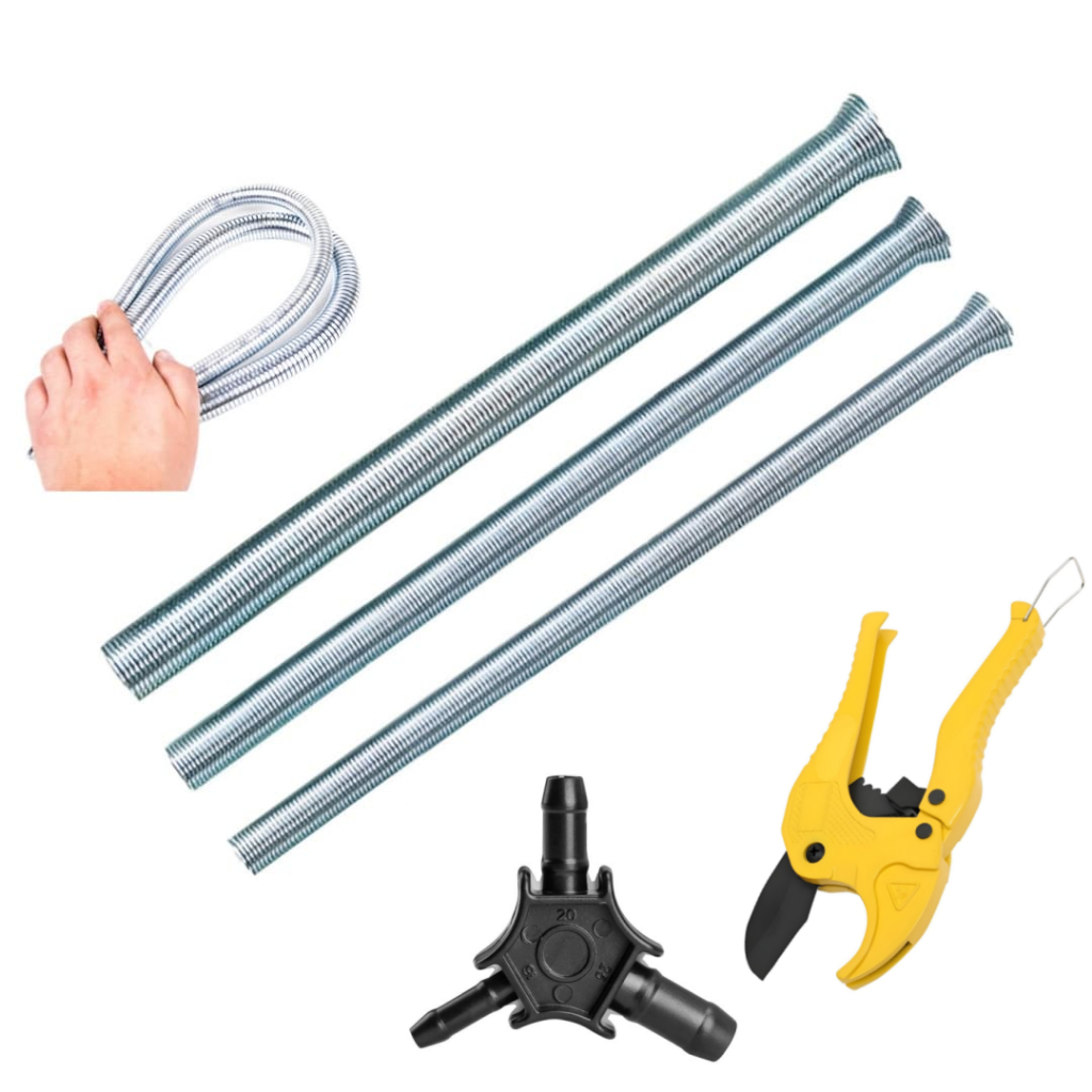 Kit Ferramentas Para Pex Gás Tesoura 42mm + Escareador 16-20-25 + Mola Curva Tubo