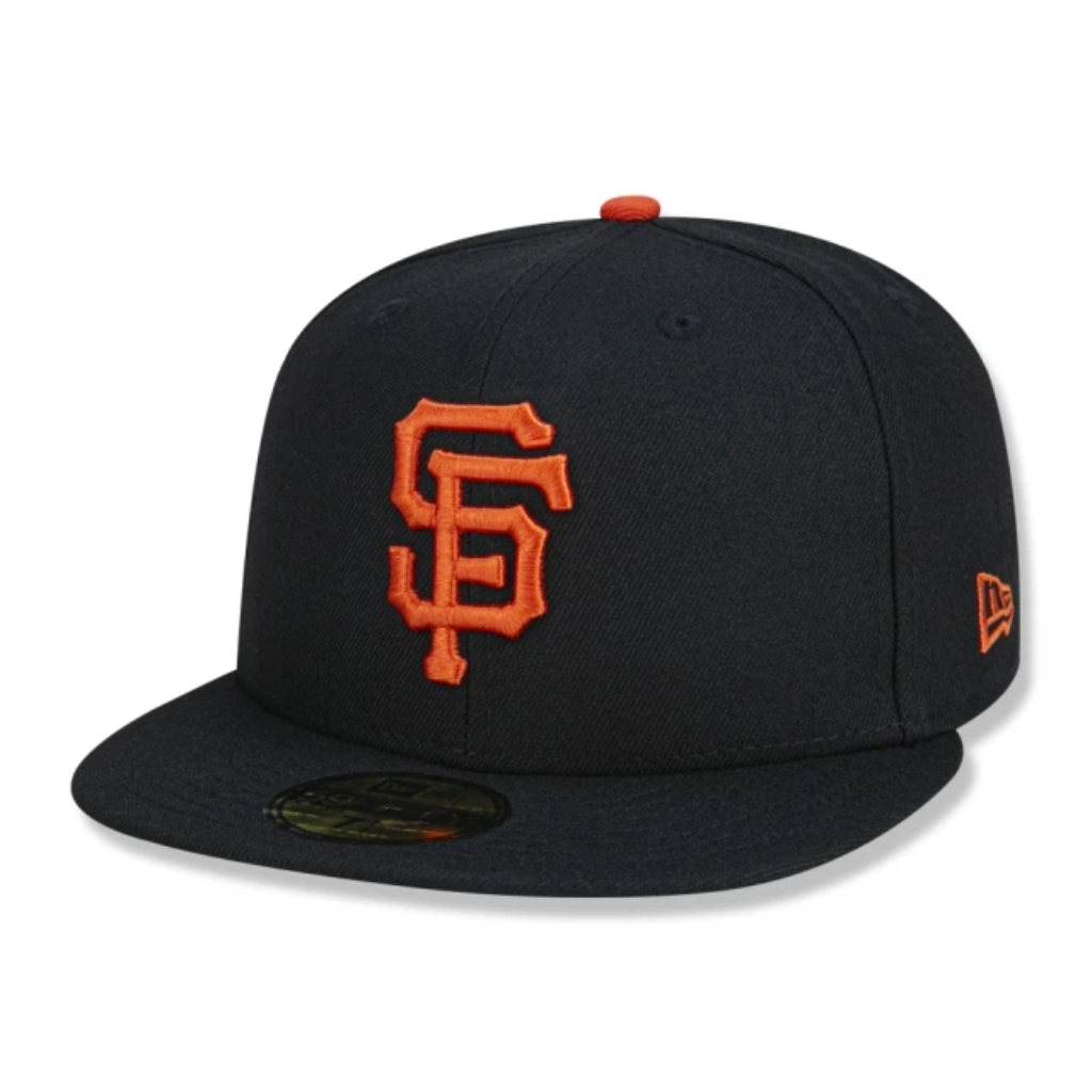 BONÉ NEW ERA 59FIFTY SAN FRANCISCO GIANTS MLB PRETO — FECHADO FITTED | ORIGINAL