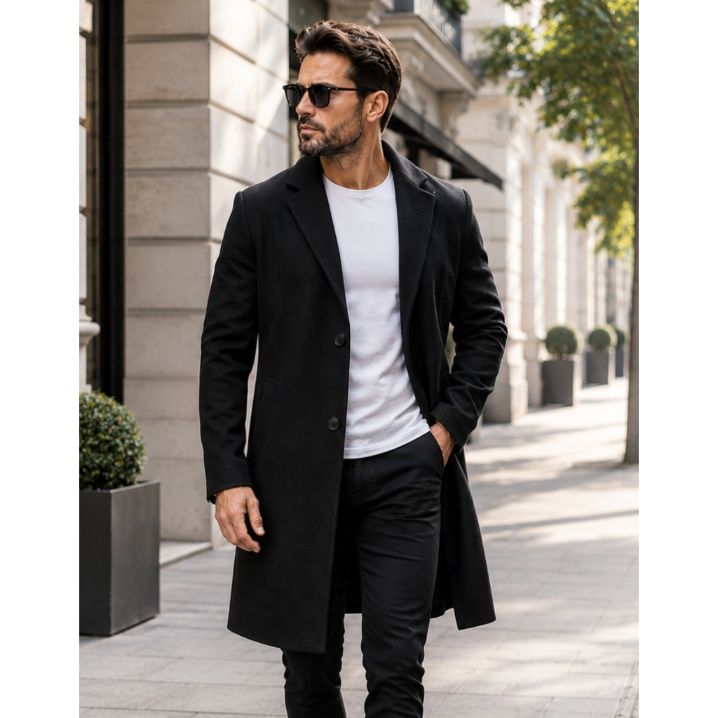 Casaco Sobretudo Masculino Jaqueta Parka Masculina Frio Sobre Tudo Moda Fashion Evo Urban