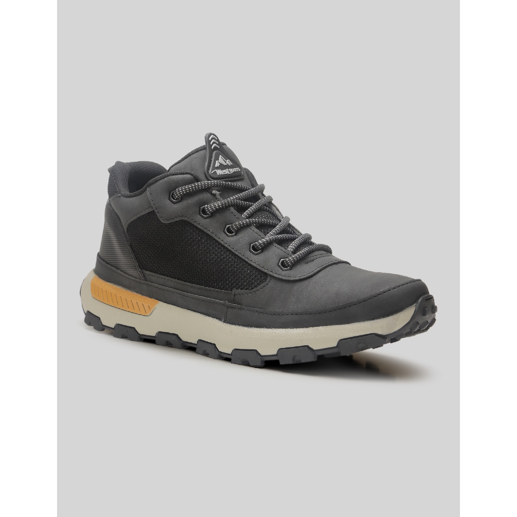 Tenis Adventure Masculino Preto West Boots Trilha Trekking Casual Confortavel Outdoor Leve  Macio WL