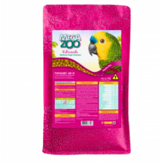 MEGAZOO EXTRUSADA PAPAGAIOS REGULAR (AM16) - 4KG