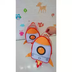 Kit 15 frasqueira tema foguete arte3d/etiqueta personalizada/Material plástico transparente/festa infantil/lembrancinha