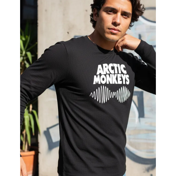 Camiseta Manga Longa Arctic Monkeys Ref=409