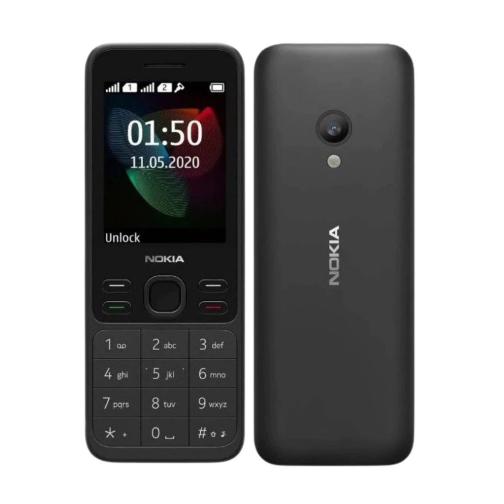 Telefone Celular Nokia 150 Para Idosos Dois Chips Bluetooth Cor Preto - Pronta Entrega