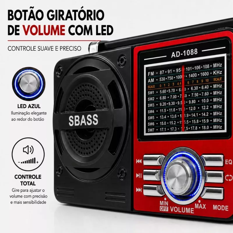Rádio Portátil FM AM — foto 4
