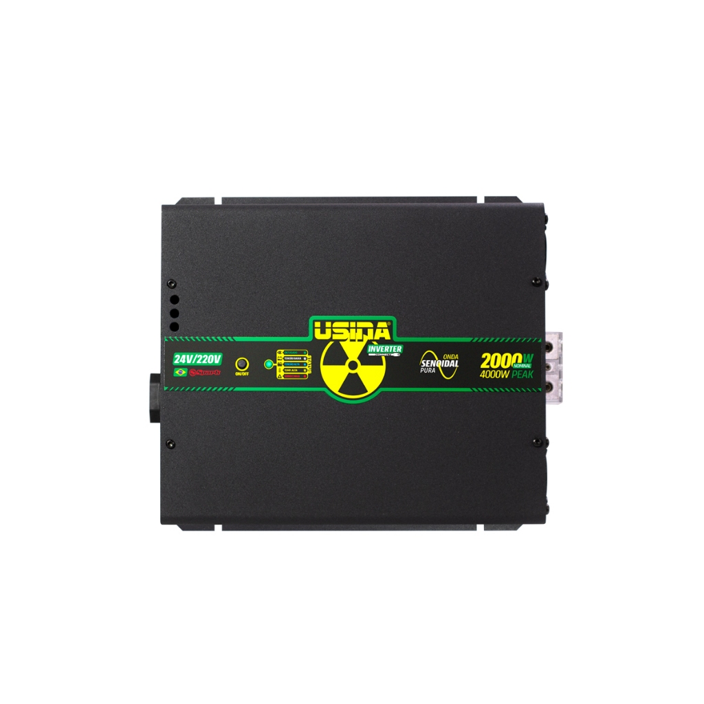 Inversor Usina Connect 2000W 24V 220V Senoidal Pura Pico 4000W