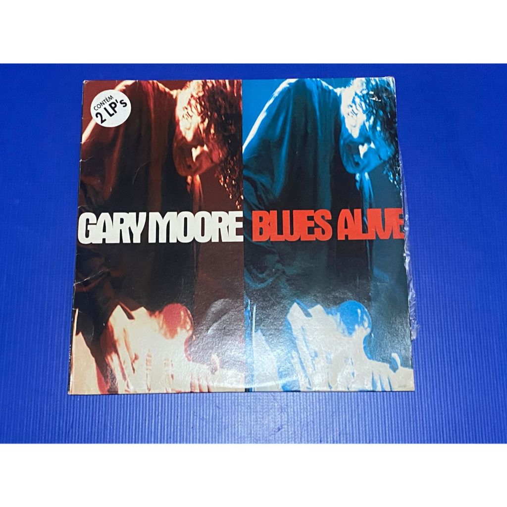 Lp Gary Moore - Blues Alive (1993/Excelente)