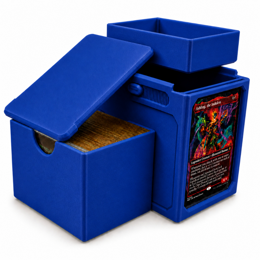 Deck Box MTG 100 Cartas Sleeve Commander Porta Dados Magic Pokemon YuGiOh TCG Acessório Jogo Cartas