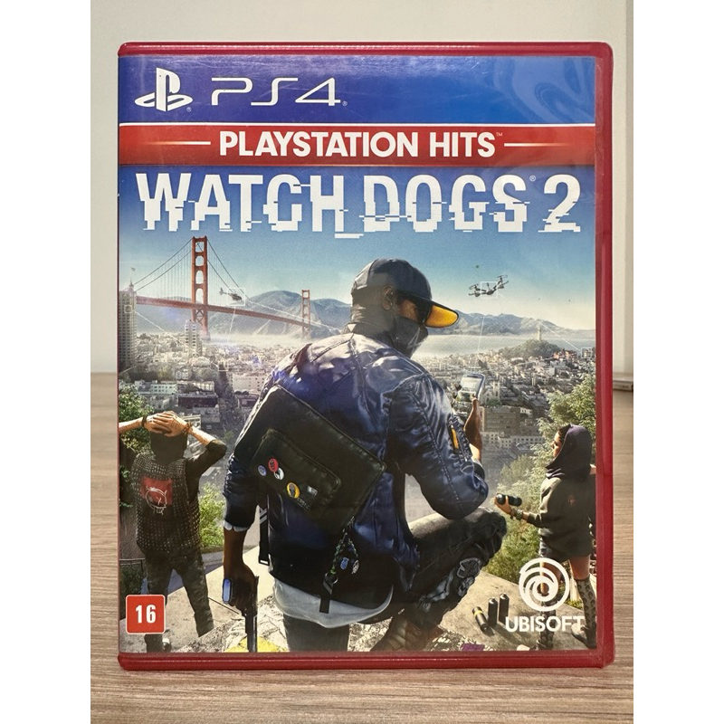 Watch Dogs 2 PlayStation Hits Original PS4 Mídia Física