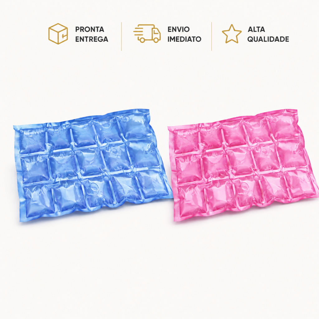Bolsa de Gelo Joelho Flexível Reutilizável Compressa Fria Alívio Dor Inchaço