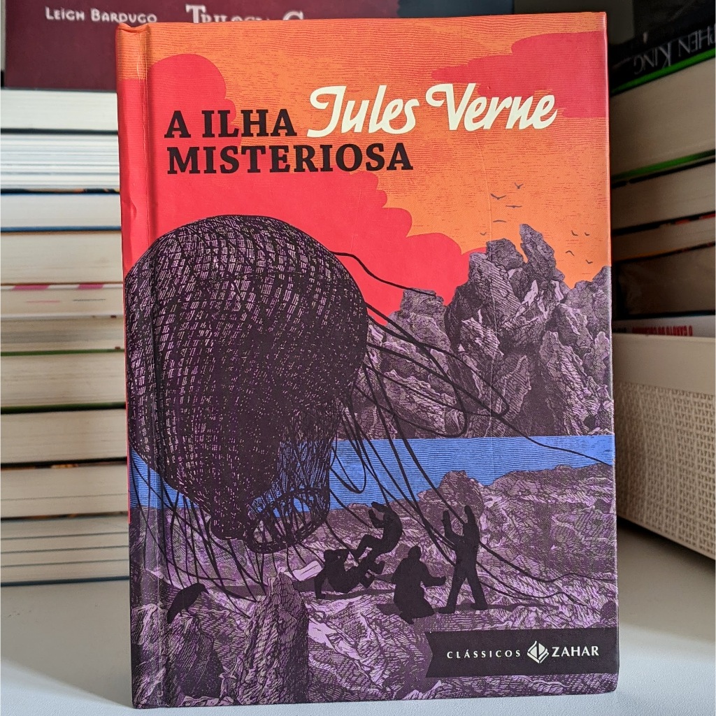 A ilha misteriosa, Jules Verne - Edição de Luxo de Bolso Comentada e Ilustrada  - Clássicos Zahar