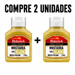 Kit 2 Mostarda Dijon Oderich Serie Premium 250g