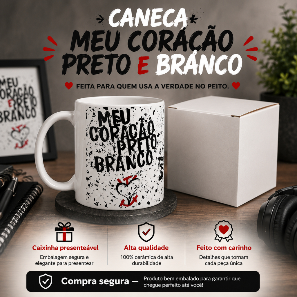Caneca Personalizada Timão corinthians Presente Aniversario namoro Futebol Jogo torcedor  pais pai