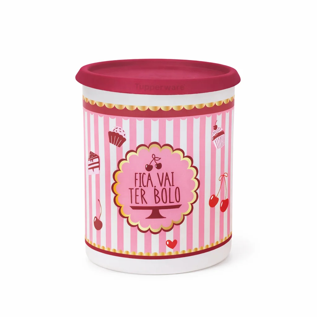 Pote Tupperware Canister Instantanea Magica 2,25L Fica Vai Ter Bolo Original