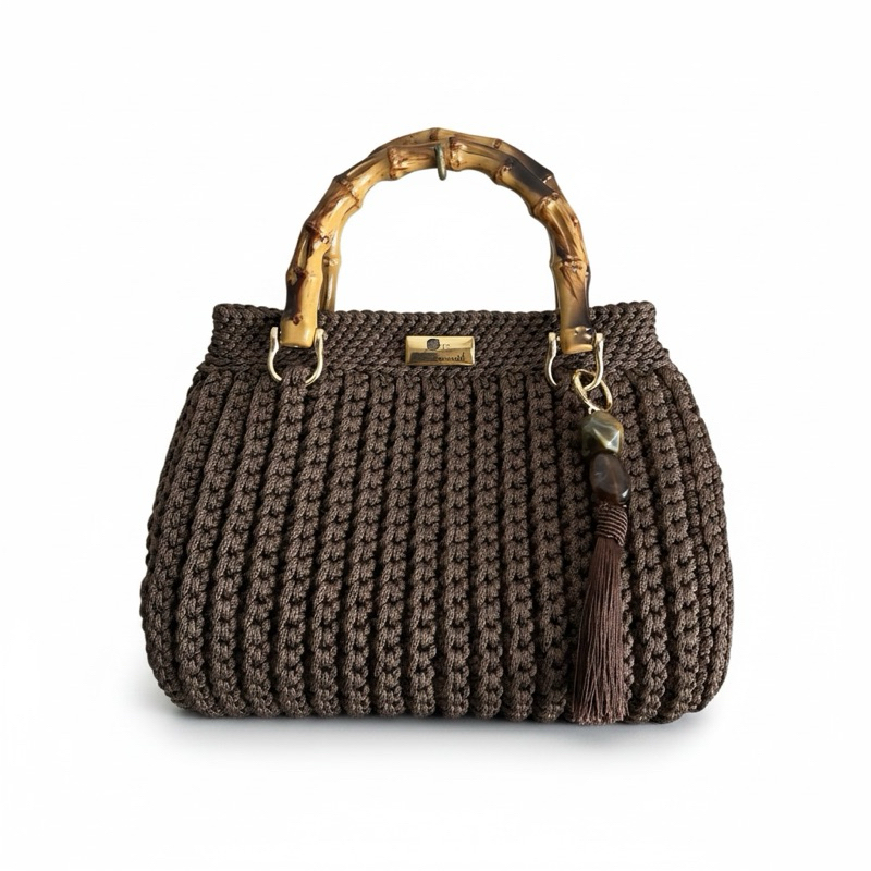 Bolsa de Crochê Taartecroche - Bau