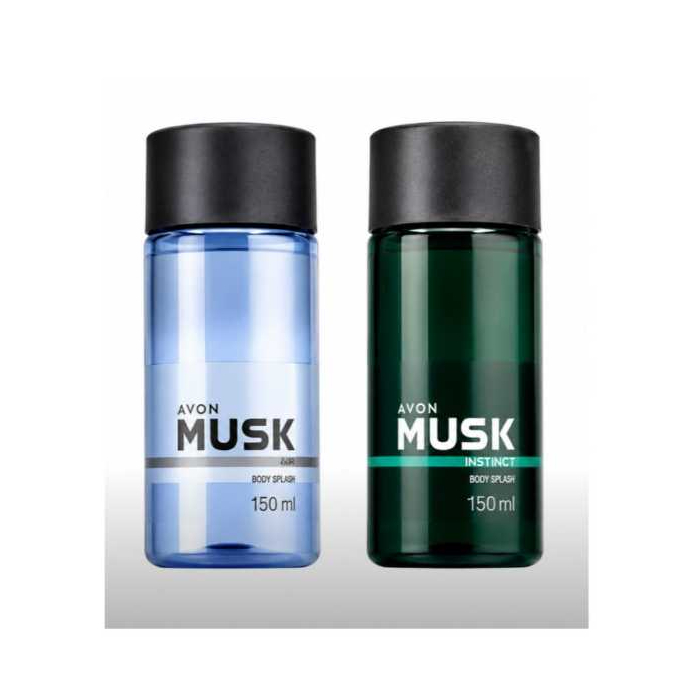 Musk Instinct Air Body Splash Masculino 150ml Avon Original Presente Deo Colônia Masculino Dia Dos Namorados