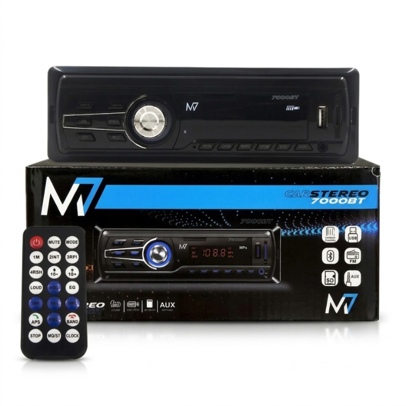 Rádio 7000BT USB MP3 Bluetooth 25W 2Canais - M7