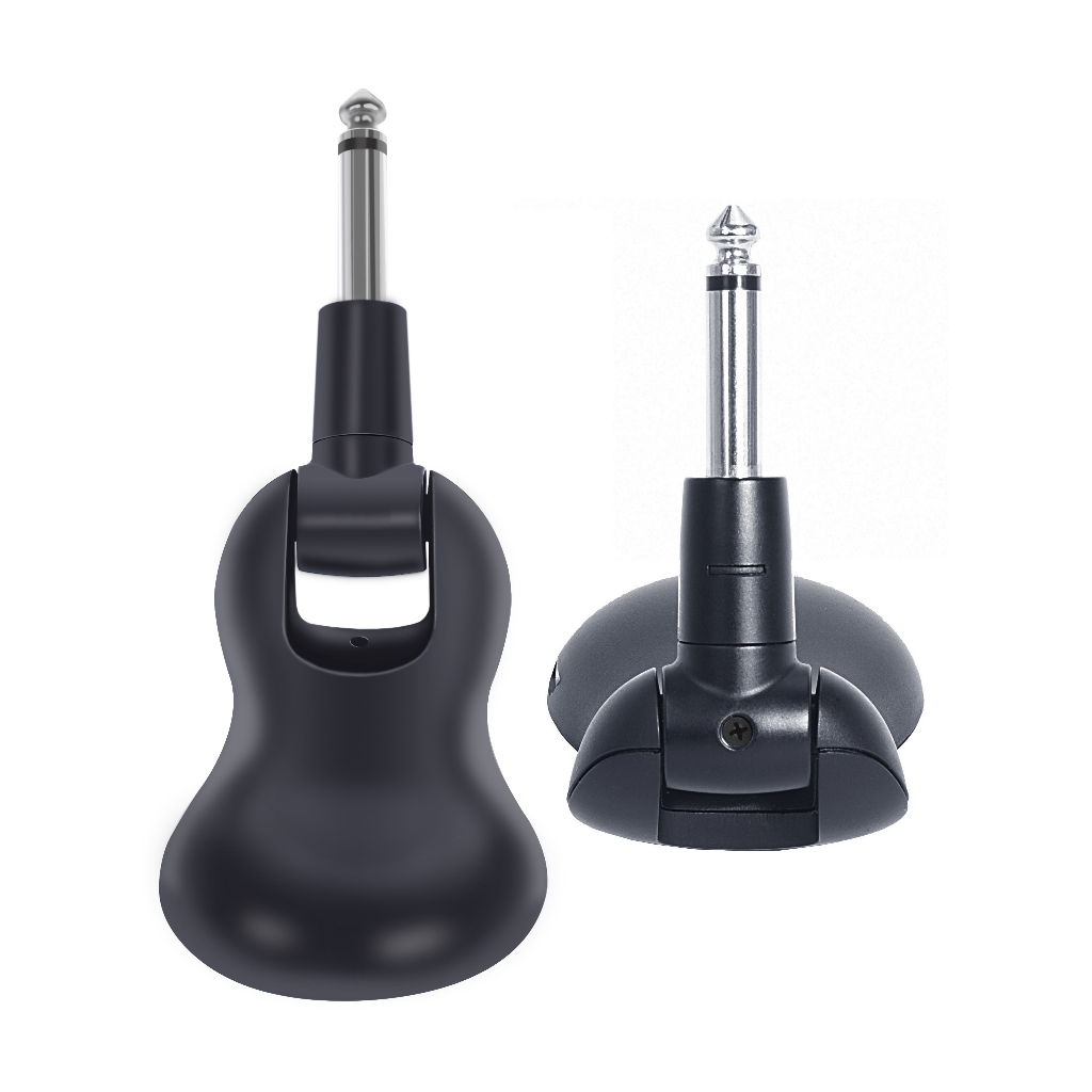Sistema sem fios de 2,4 GHz para guitarra: transmissor e recetor digitais, versão de 4 canais, para guitarra elétrica