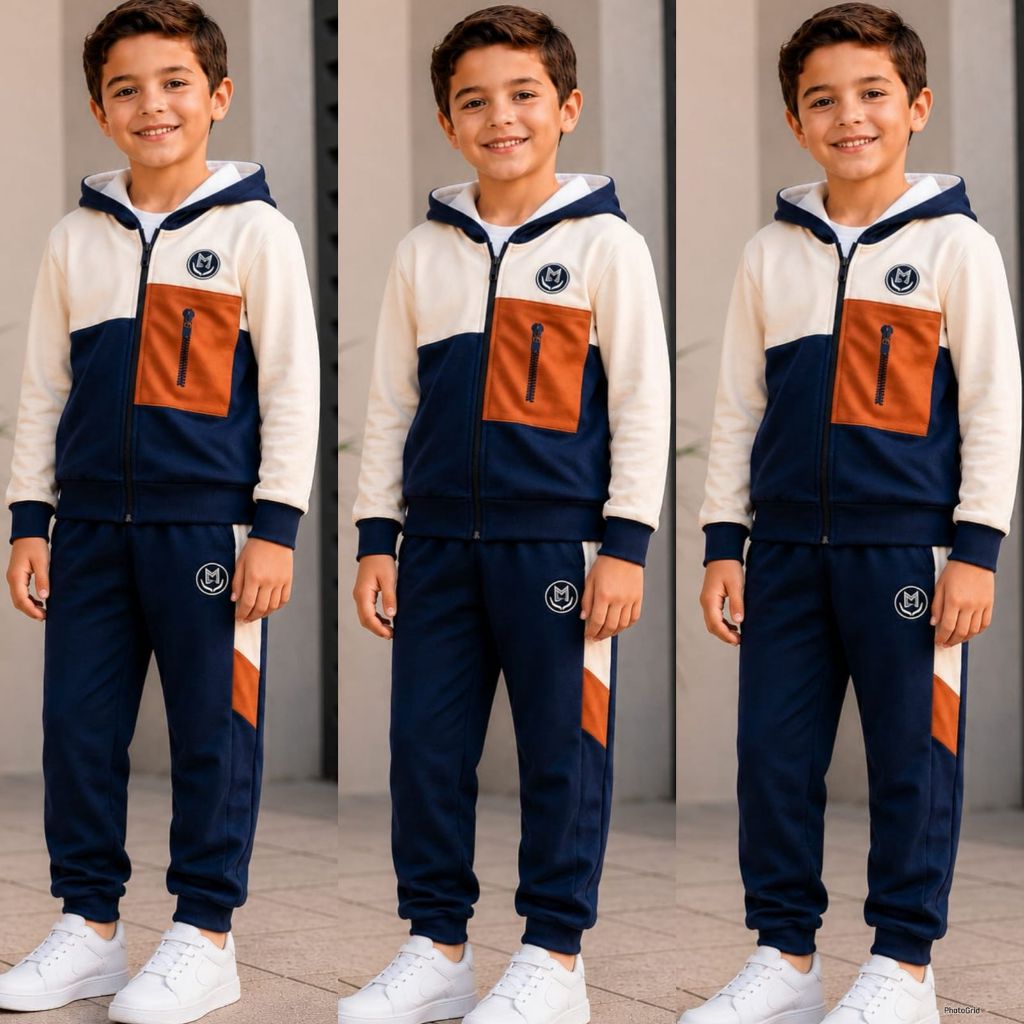 Conjunto Infantil Menino De Frio Agasalho Quentinho De Inverno Estiloso Mauricinho
