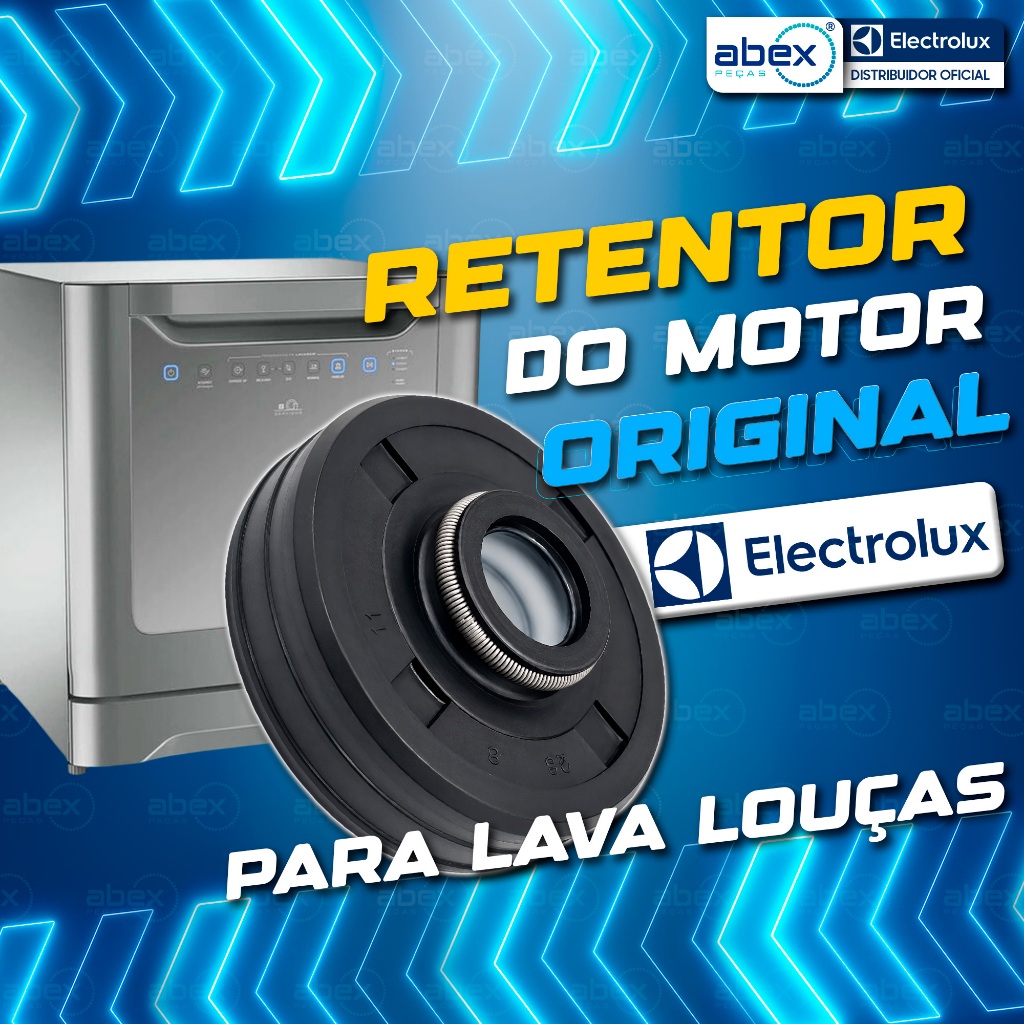 Retentor Motor De Lavagem Lava Louças Electrolux A07971901 Original