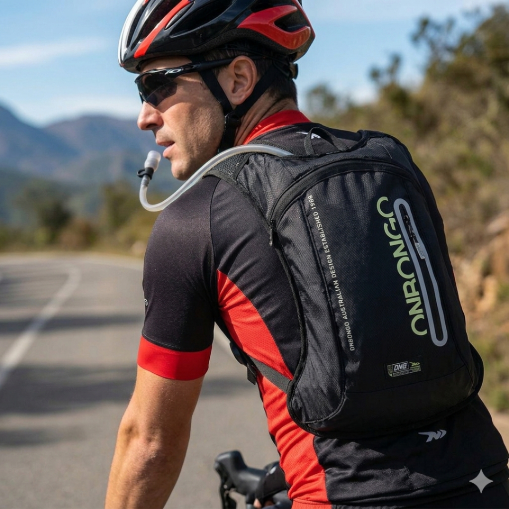Mochila Hidratação Bolsa Refil D'agua Corrida Esporte Ciclismo Academia Trilha Bolsa Esportiva