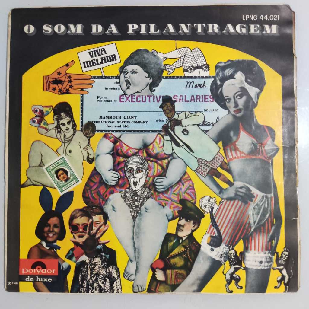 LP Vinil O Som da Pilantragem - A Turma da Pilantragem (1968) Samba-Rock | MPB | Groove Anos 60