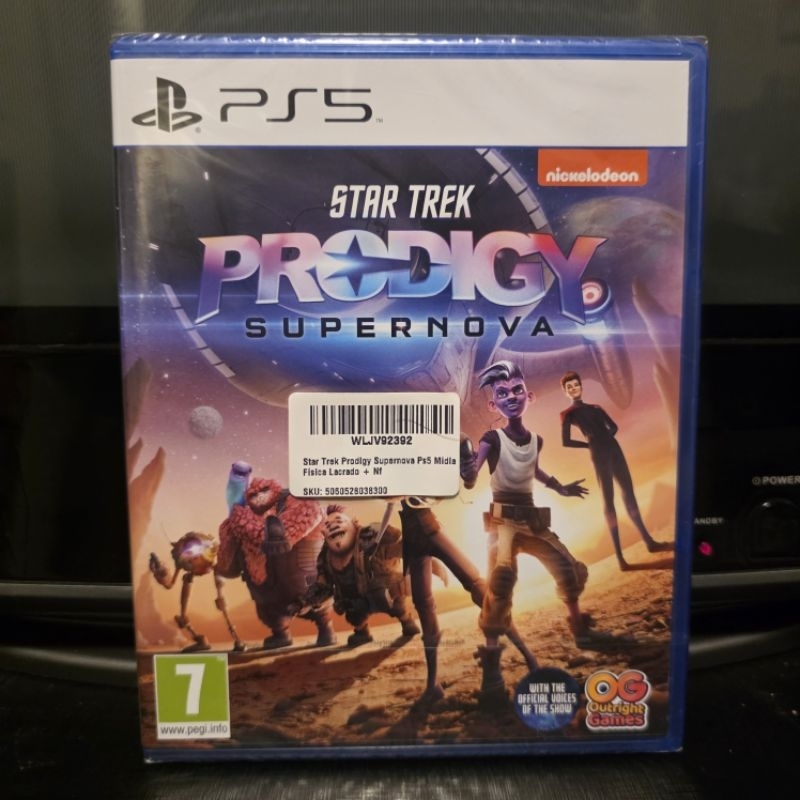 Star Trek Prodigy Ps5 Lacrado Física