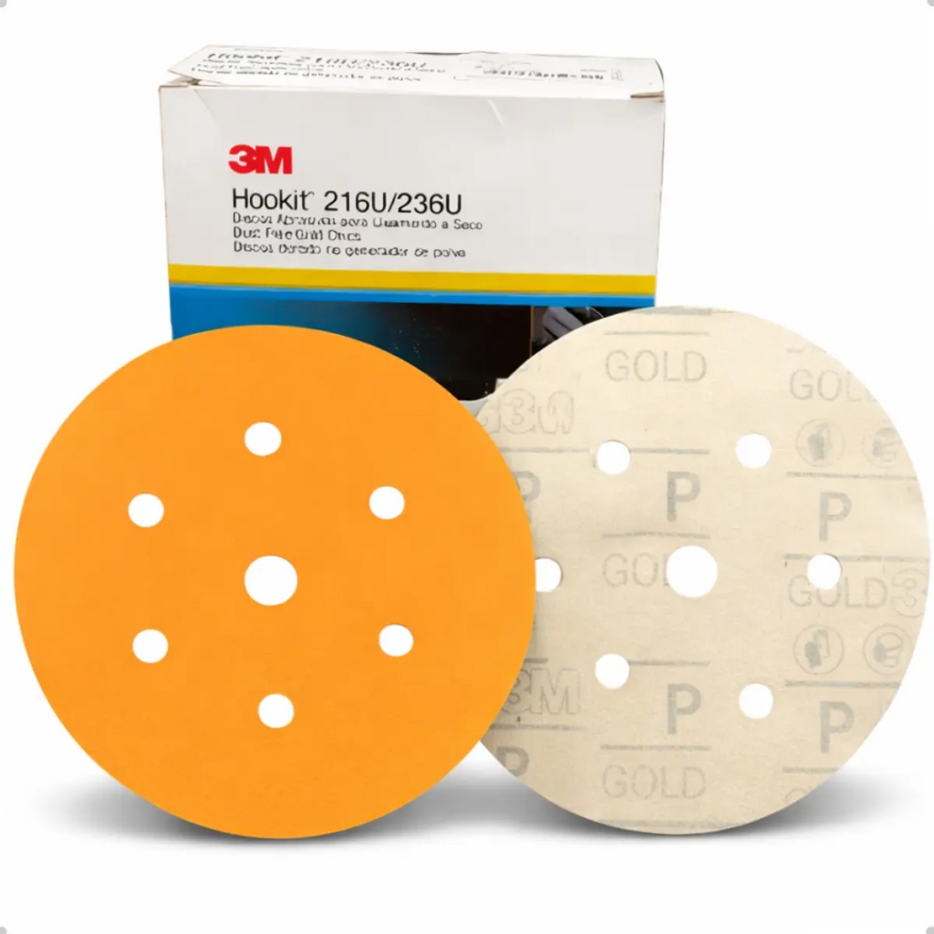 Lixa Disco Hookit 6 Polegadas Seco Grão 150 - 3M