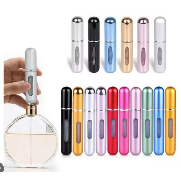 Kit 10/5/3/1 Porta Perfume Recarregavel Portatil Spray 5ml