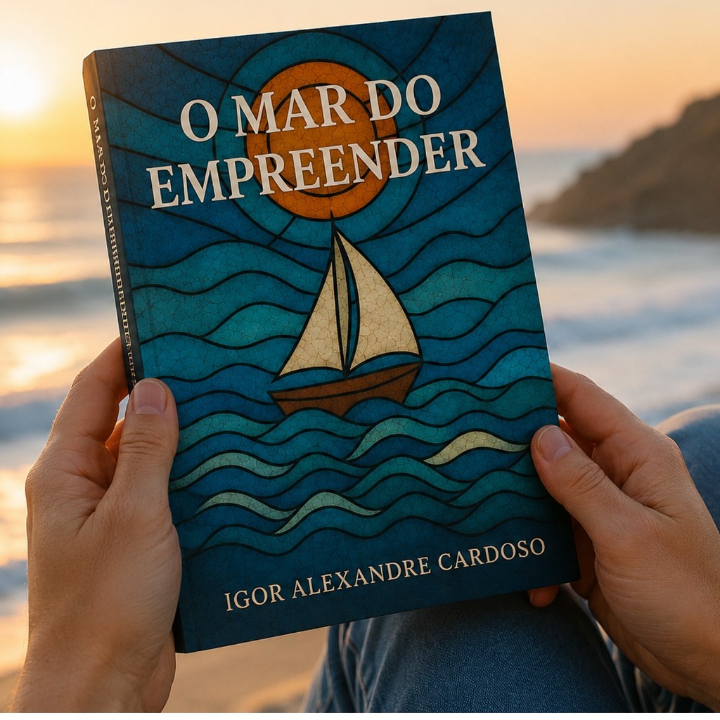 Livro O Mar do Empreender Igor Alexandre Cardoso livro empreendendorismo