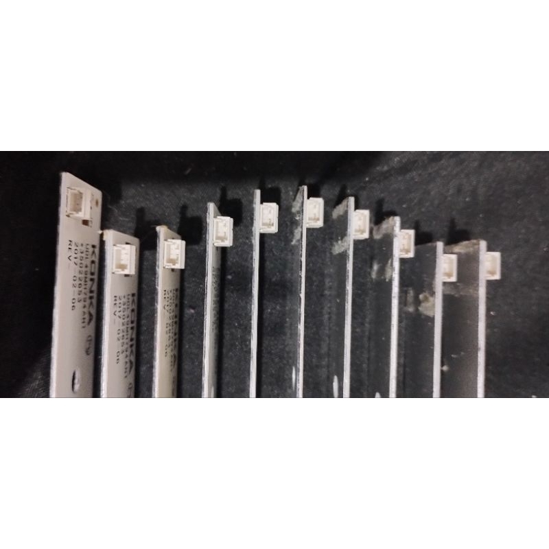 kit 10 barras de led tv Semp 49k1us