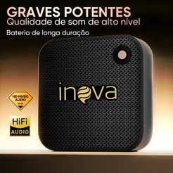 INOVA caixa de som bluetooth portátil alto falante bluetooth rádio alto falante à prova d'água