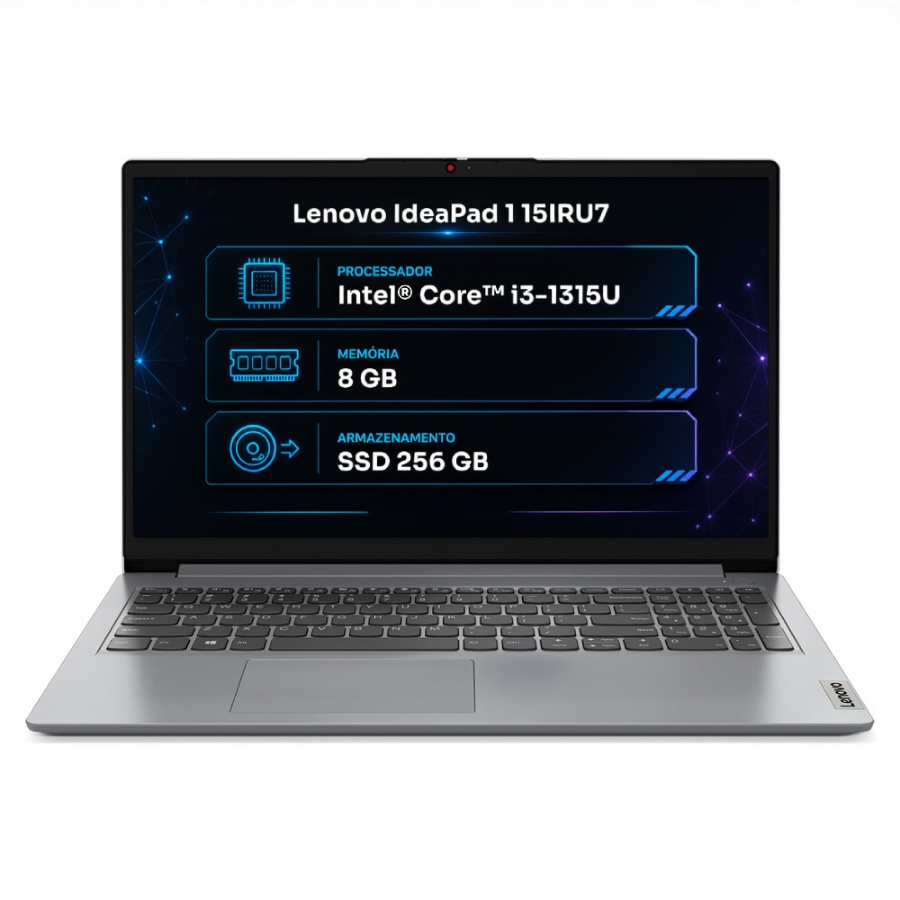 Notebook Lenovo Ideapad 15IRU7 Intel I3-1315U Windows 11