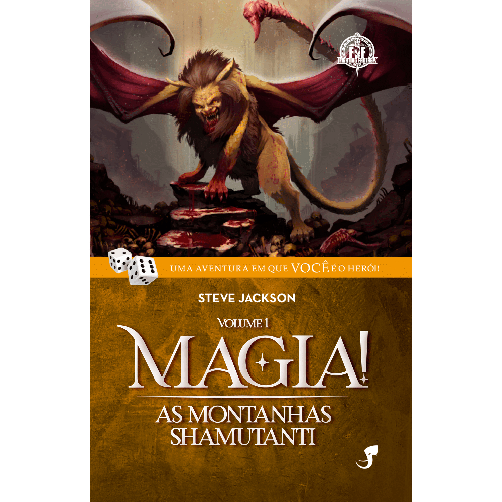 Livro Jogo RPG: As Montanhas Shamutanti - FF31 (Fighting Fantasy)