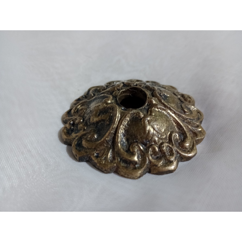 Roseta Bobeche Bronze Canopla Luminárias ou Lustres 5,5cm /Ler Descrição