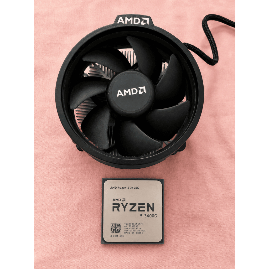 Processador AMD Ryzen 5 3400G + Cooler Original