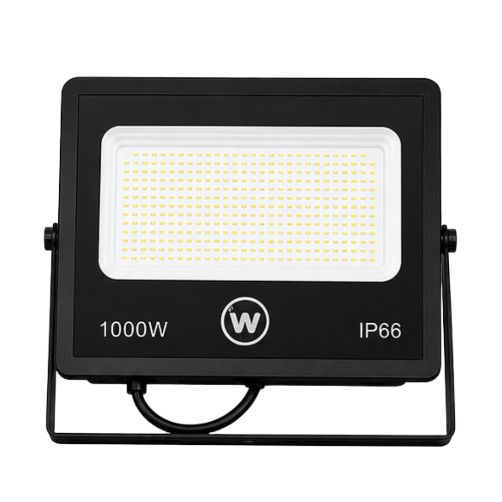 Kit Refletor Solar LED 1000W IP66 com Placa Solar e Controle