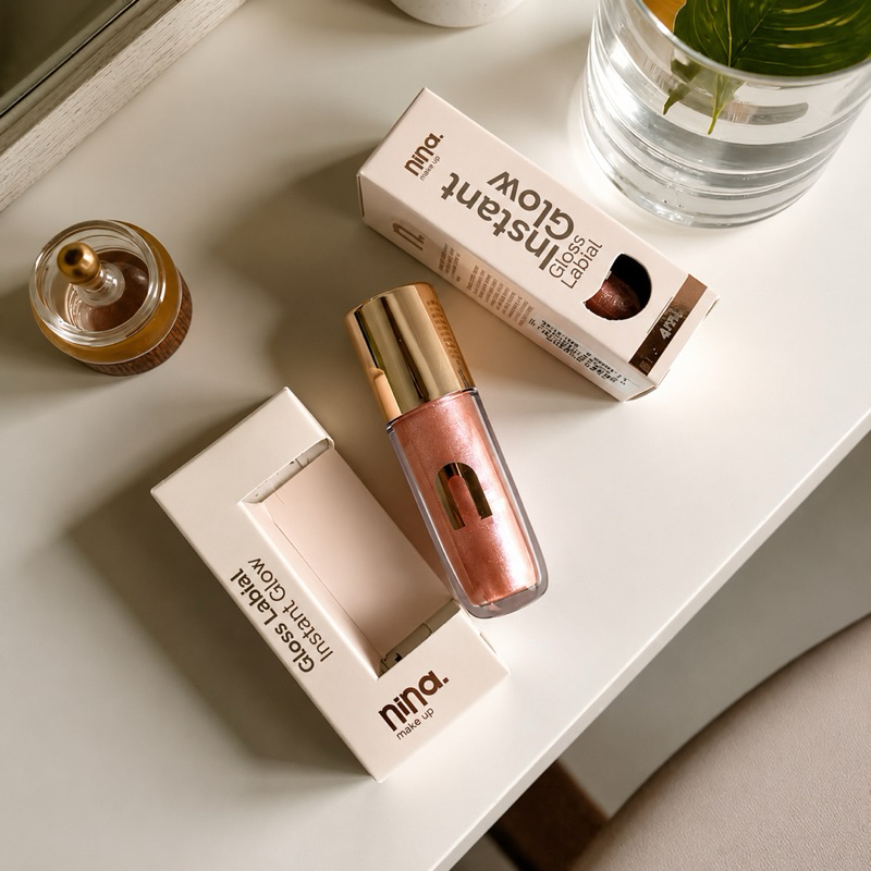 Gloss Labial Turmalina Elza Soares Crystal Diamond - Nina Makeup