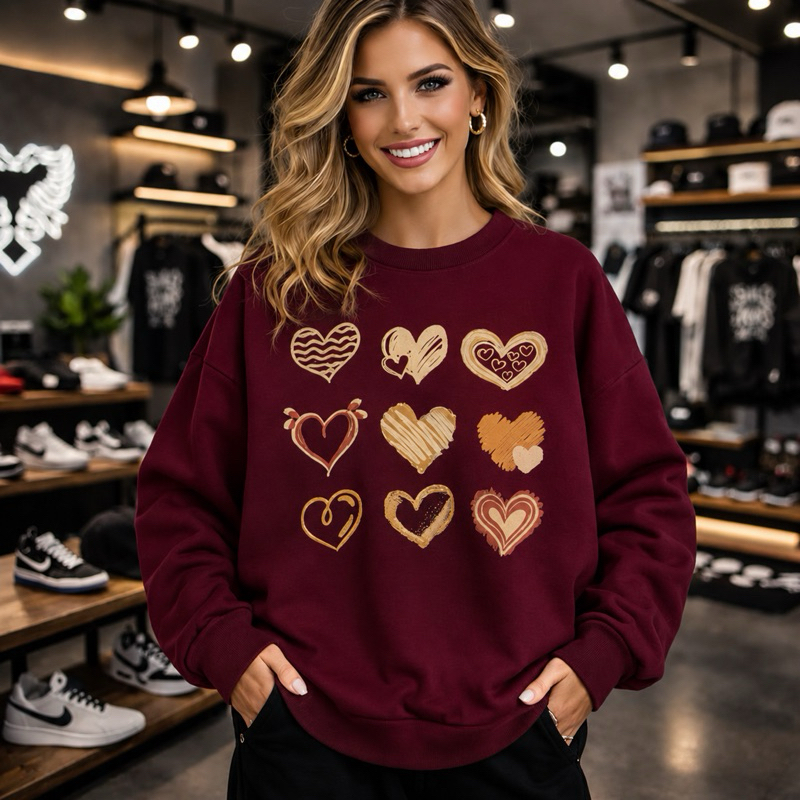 Moletom Feminino Blusa De Frio Estilosa Flanelada 100% algodão Caimento Perfeito Várias Cores Ideal Inverno Envio 24h