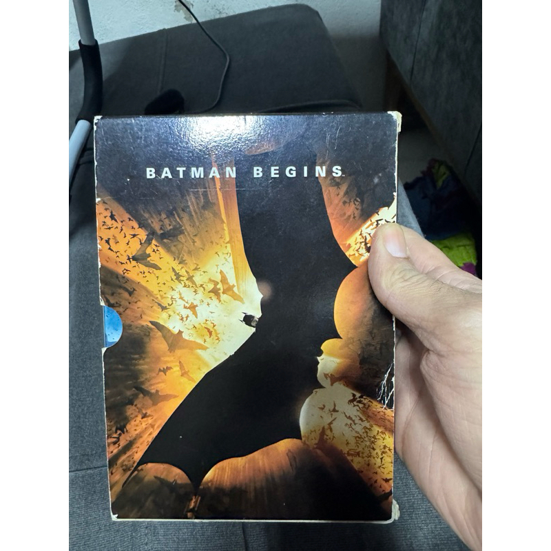 2 DVDs Batman Begins e Batman O cavaleiro das trevas - Originais, dublados e com luva - fotos reais