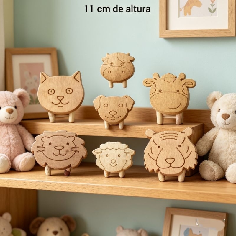 Banquinho de madeira MDF infantil banquinho decorativo