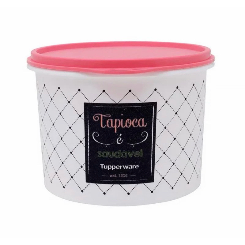 Caixa de  Mantimentos Tapioca Bistrô 1,6Kg - Tupperware Original