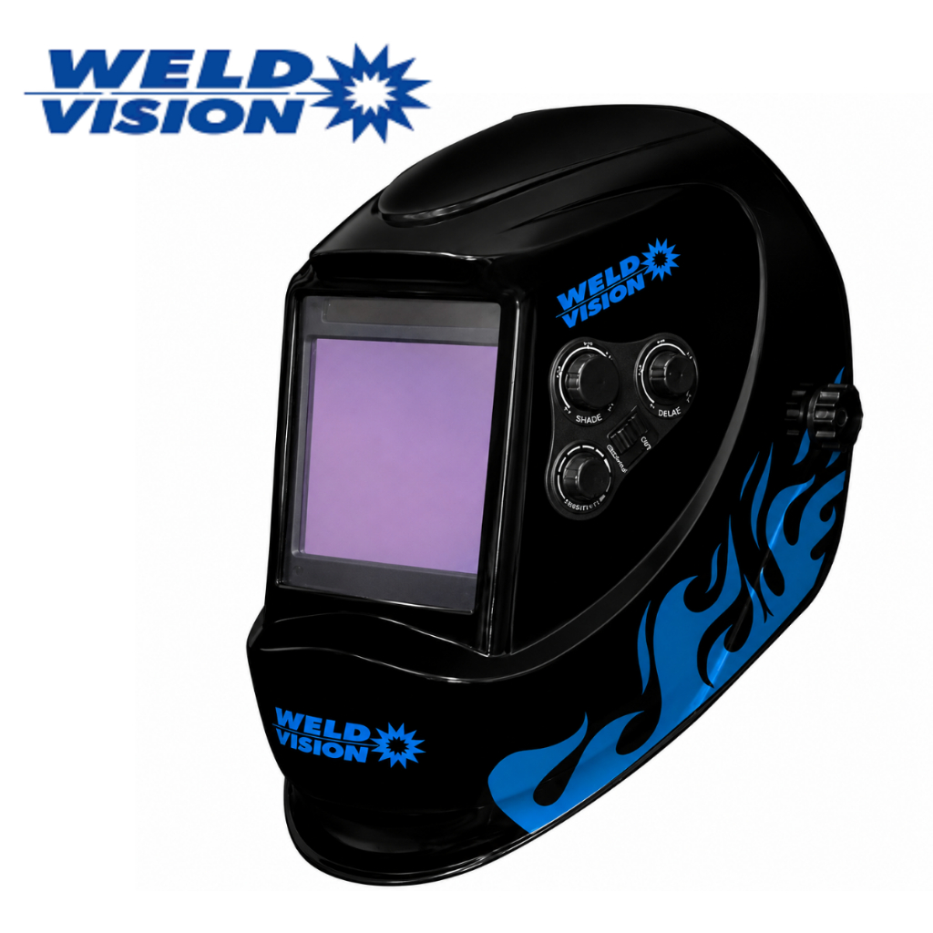 Mascara Solda Profissional Automática Ampla visão com Regulagem 4-13 Weld Vision