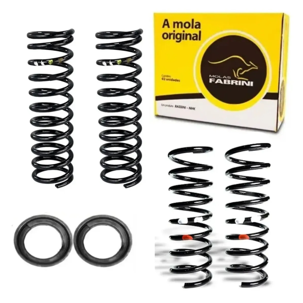 Mola Opala 6cc S/ Ar Cond Original Fabrini Jg C/ As 4 Molas