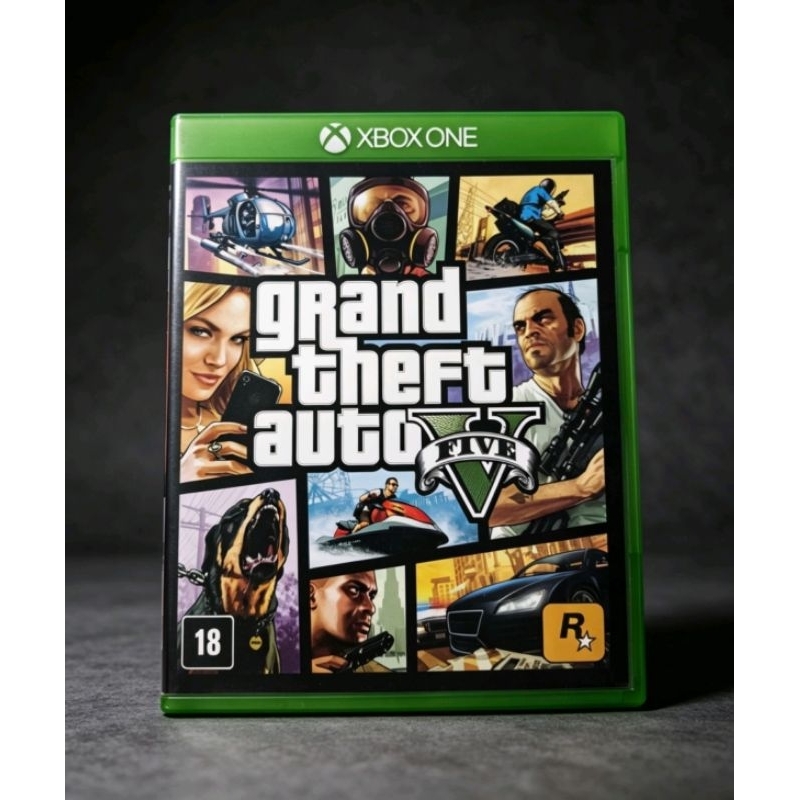 JOGO DE XBOX ONE GTA 5 ORIGINAL